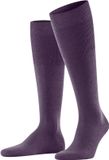 FALKE Airport Kniekousen Heren Blauw Wol Katoen Maat 45-46