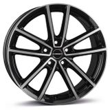 BORBET DESIGN W noir poli brillant 7.0Jx17 5x114.3 ET45