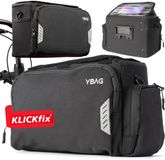 Sonstige YBAG - Duurzame fietsstuurtas compatibel met KLICKfix (geschikt voor e-bikes) - Rang - Polyester - Waterafstotend