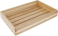 Olympia CK959 Houten Serveerkrat - Zwart - 350x230x50mm