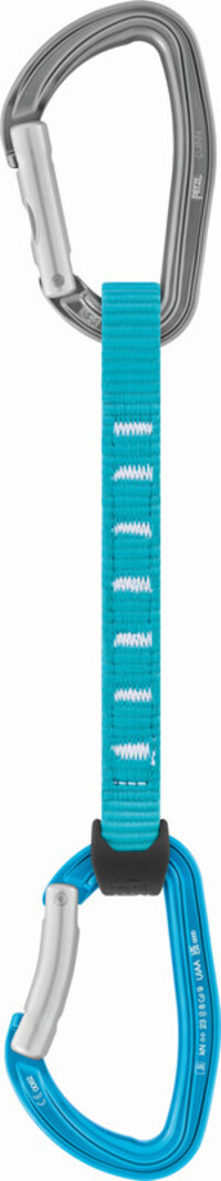 Petzl Djinn Axess Quickdraw 17 cm - Blauw/Grijs