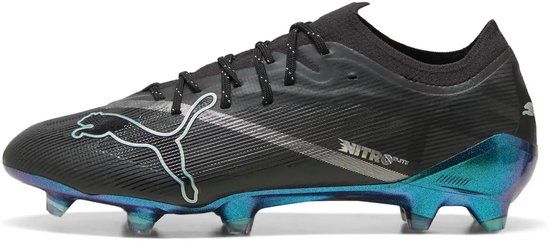 Puma Voetbalschoenen Ultra Nitro 7 Ultimate FG Unisex Volwassenen Synthetisch Zwart/Groen Maat 43