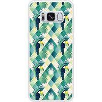 Toucan Verstevigd hoesje met sublimatie bedrukking, compatibel met Samsung Galaxy S8 Toucan losange