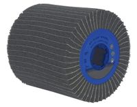 TECWERK Satinierwals Vlies/Geweef 150 fine bruin Ø110xB100mm 19mm