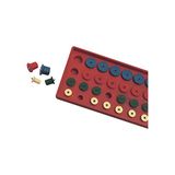 PLANET 1100 deukenscheurset Zentro, 40-delig, grootte 6 mm-12 mm