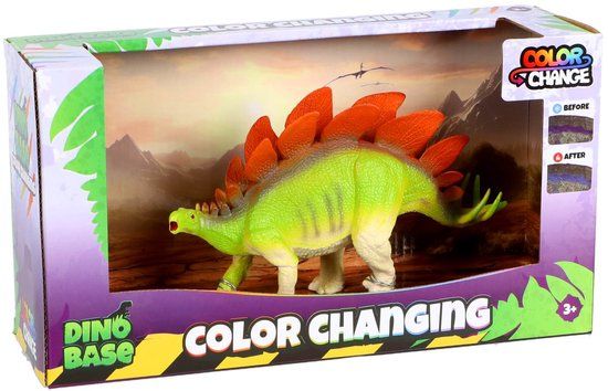 Overige Merken Dinobase Color Change Dino Stegosaurus