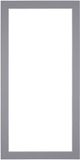 yd. Passe-Partout Fotomaat 15x20 cm - Lijstmaat 20x40 cm - Gris - Museumkarton