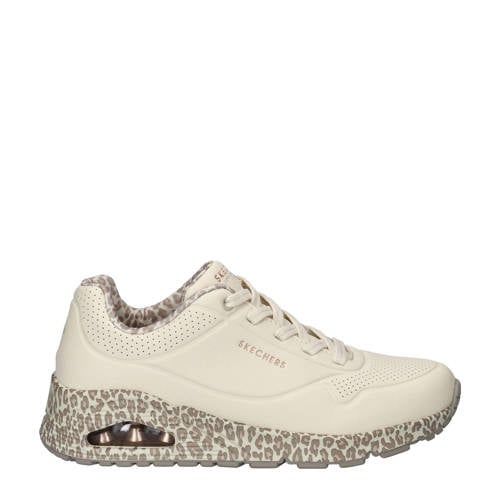 Skechers Uno sneakers ecru/panter