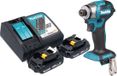 Makita DTD 173 RY clé à chocs sans fil 18 V 180 Nm 1/4\" sans balai + 2x batterie rechargeable 1,5 Ah + chargeur