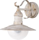 Rabalux - Wandlamp - Buitenlamp - IP44, E27, max 60W - Wit antiek