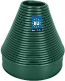 KOTARBAU Tuinrand, Gazonrand Flexibel, Grasrand Kunststof 10 cm x 20 m Groen