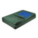 Cogex 082721 afdekzeil, zwaar, 4 x 5 x 5 m, blauw/groen