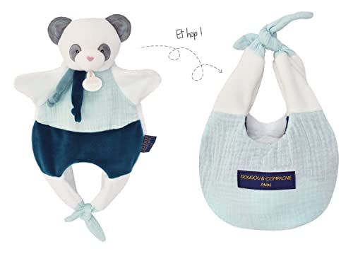 Doudou et Compagnie Knuffeldier Panda - DC3824 - 30 cm - Groen