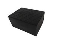 Kora Rubberen blokken 160 x 120 x 60 mm, zwart