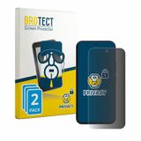 BROTECT - privacy screenprotector voor Xiaomi Poco F9 Ultra - Folie Beschermfolie Blauwlichtfilter 2 Stuks
