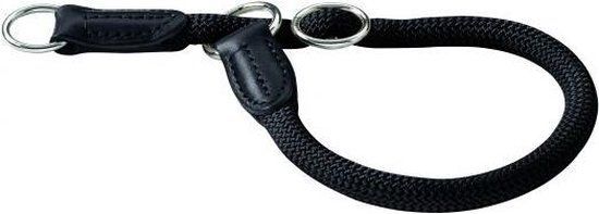 Hunter Freestyle Halsband voor Honden - Zwart - 55cm x 10mm