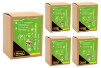 Idena 31114-5 - LED-micro-lichtketting met 10 LED's in warm wit, 5 stuks, timerfunctie voor 6 uur, werkt op batterijen, elk 1,2 m lang, voor knutselen, als feestdecoratie, kerstdecoratie
