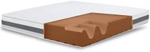 Matelas White Stone 120x200 cm Mousse antibactérienne | Hauteur 25 cm | Housse hypoallergénique 3D Air | Matelas orthopédique thermosensible
