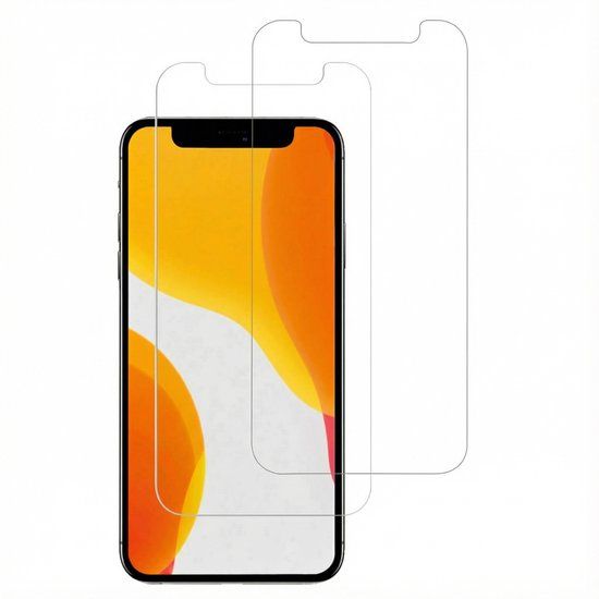 Accezz Screen Protector - Geschikt voor Apple iPhone 12 Mini - 2 Pack Glass Screenprotector