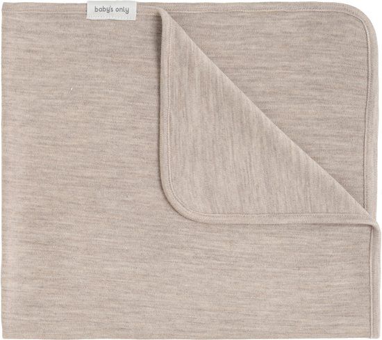 Baby's Only Wiegdeken Merino Fine Meadow - Ecru - 70x95 cm