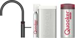 Quooker Cube Fusion Round Mat Zwart met Combi Boiler