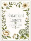 Botanical Letters Coloring Book