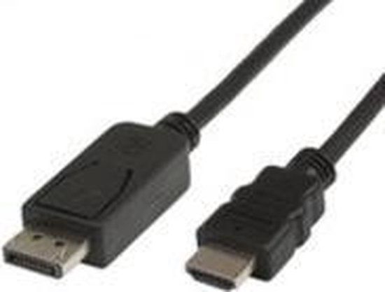 Microconnect HDMI naar DisplayPort Adapterkabel - 1 m - Zwart