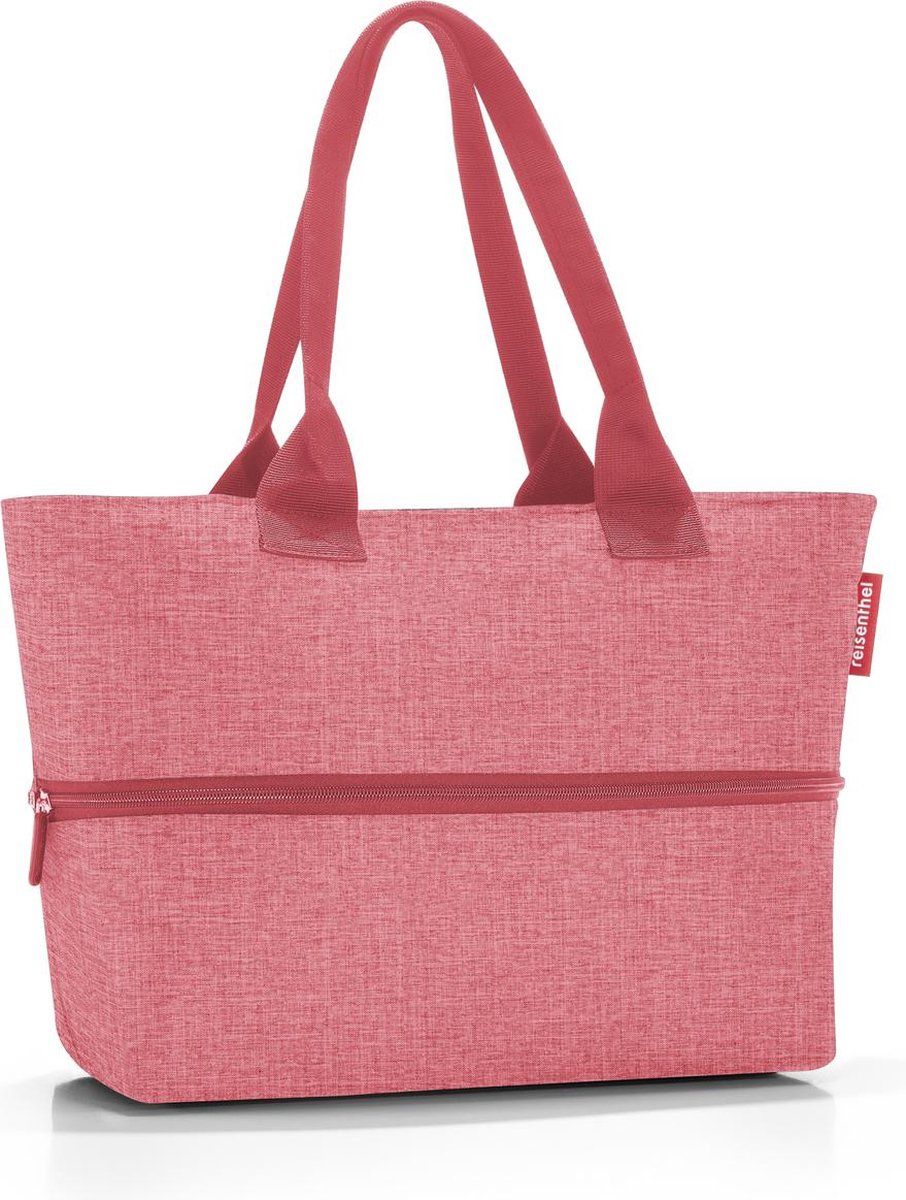 reisenthel Shopper E1 Shopper Schoudertas - Twist Berry Roze - 12L