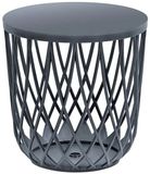 Prosperplast Uniqubo Bijzettafel Zilver 44.7x44.7x45 Cm