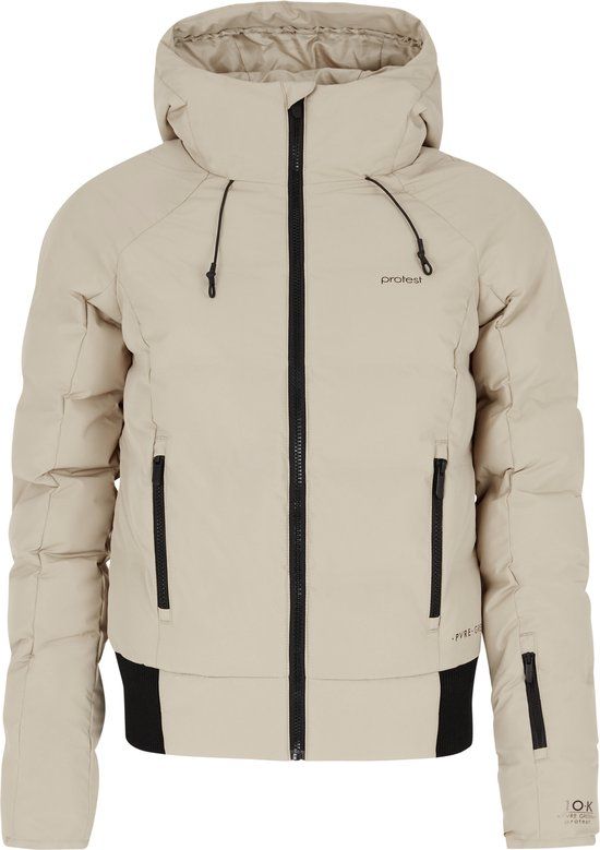 Protest PRTALYSUMI Dames Ski Jas - BambooBeige - Maat XL