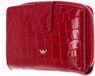 Golden Head Leren portemonnee Cayenne RFID Protect Kombischeintasche mit Riegel 1438 Kirsche rood