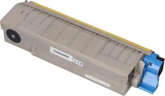 PrintAbout Huismerk OKI 43865724 Zwarte Toner - Compatibel - 9000 Pagina's