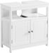 Luxe meuble sous-lavabo – Avec découpe – Meuble de salle de bain – Pose libre – Autoportant – Sous lavabo – Design scandinave – Blanc