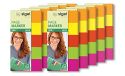 SIGEL HN650 indexpagina-markeringen, 5 x 40 strips, oranje/geel/rood/groen/roze (pak van 10)