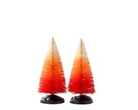 LEMAX Autumn Sunrise Tree Small Set Of 2 Halloweenhuisje