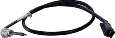 HELLA Sonde de température des gaz d'échappement, 2 broches, câble de 605 mm, convient entre autres aux camions RENAULT