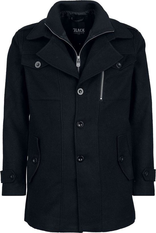 Black Premium by EMP Lange jassen - Heren - 5XL
