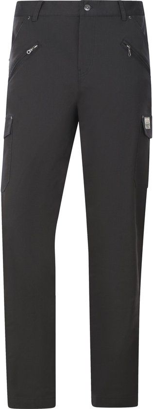 Jan Vanderstorm heren Broek Met Lage Taille - 66 - grijs - Plus Size