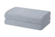 Degrees home Set van 2 badhanddoeken of douchehanddoeken, 100% katoen, 480 g/m², 130 x 65 cm