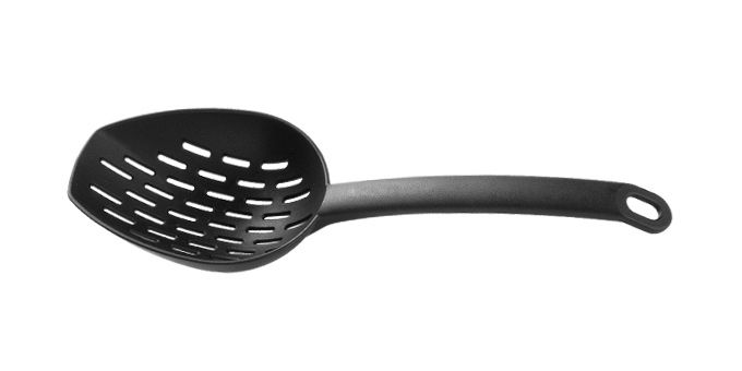 Tescoma 638001 Schuimspaan - Zwart - Nylon - 11 cm