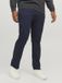JACK&JONES JPSTMARCO JJDAVE NOOS PLS Pantalon Homme Bleu Marine Blazer Coton Élasthanne Coupe Ajustée