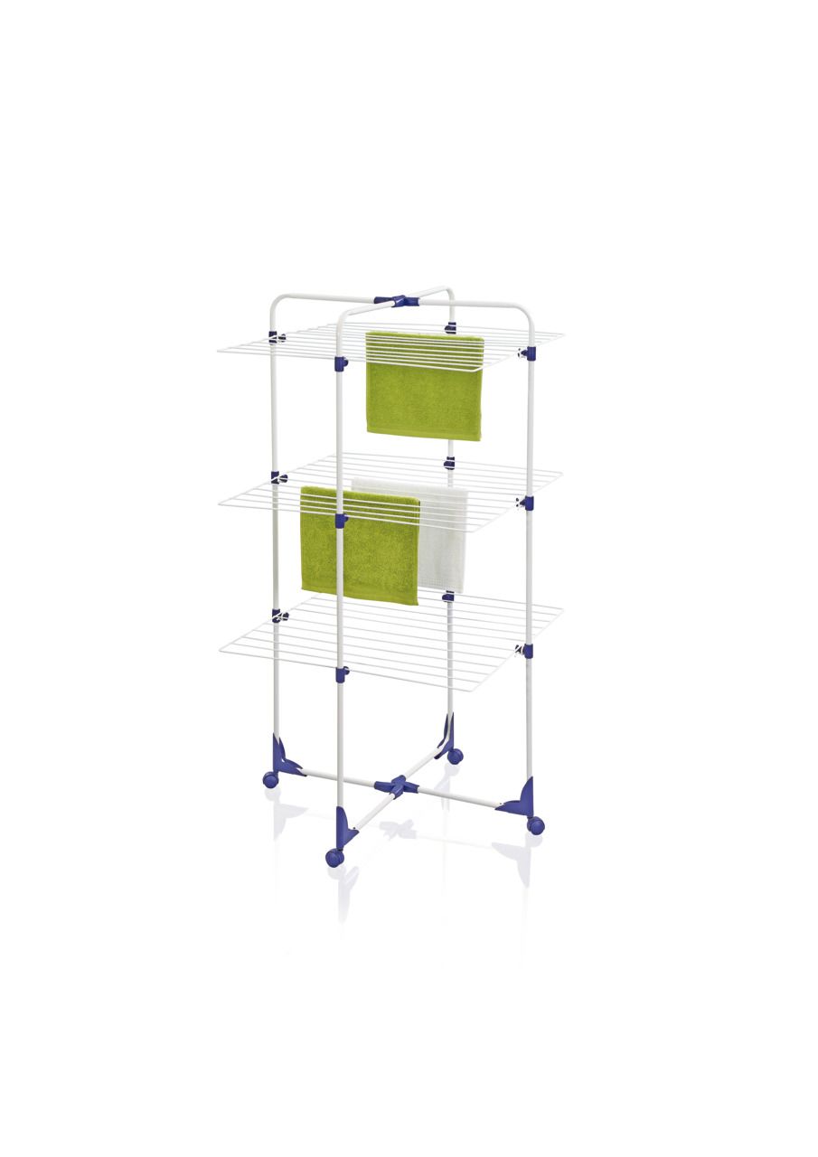 Leifheit Classic Tower 270 Droogtoren - 27 m - Wit/Blauw