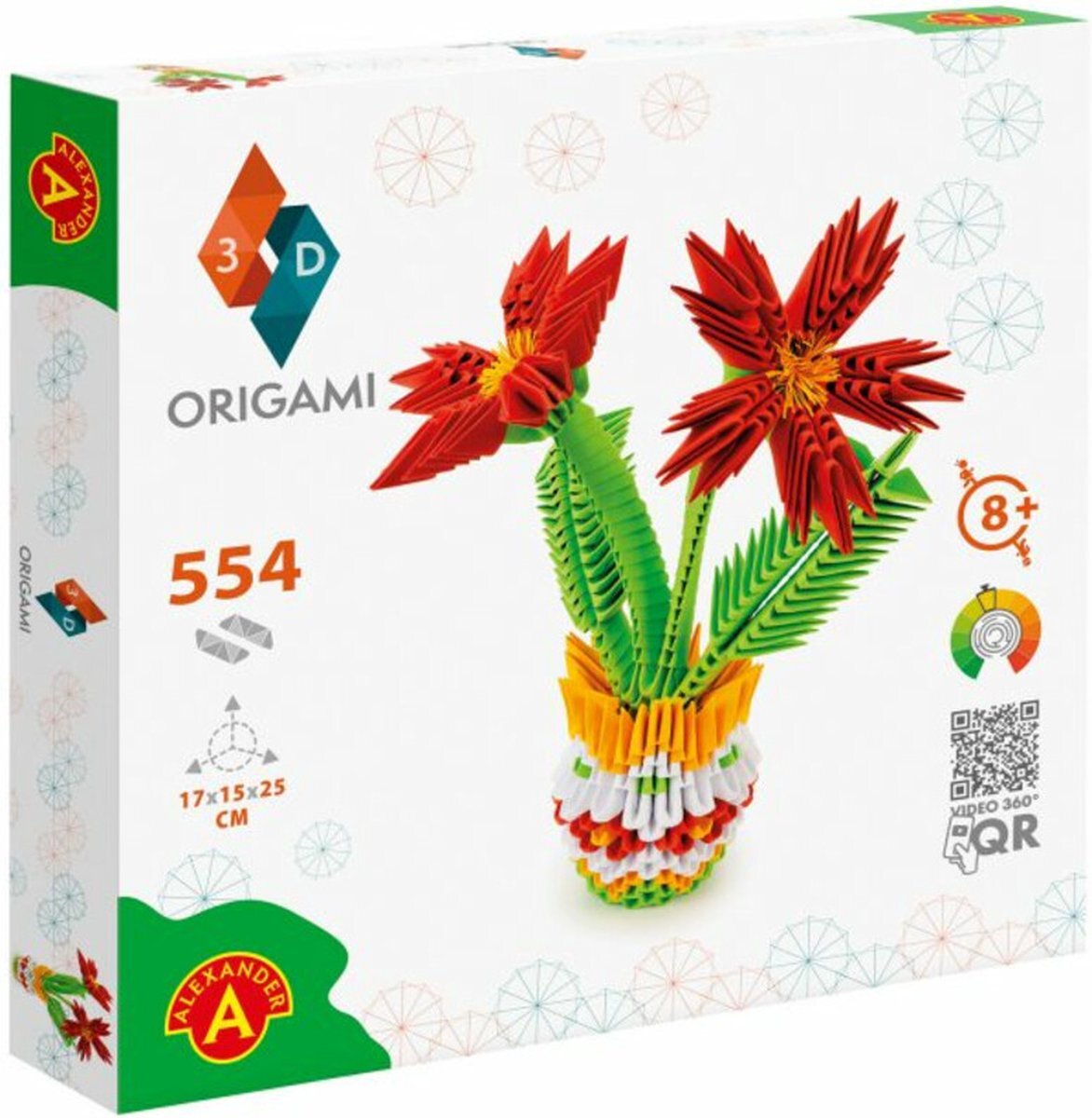 Alexander Toys Alexander - ORIGAMI 3D – Bloempot