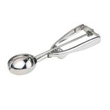 APS 71006 Portioneerapparaat, Ø 6,5 cm, 1/12 liter, roestvrij staal, hoogglanzend, met roestvrijstalen veer, ideaal voor ijs, puree, rijst, enz.