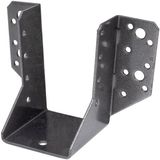 Alberts DURAVIS® balkdrager, type A, zwartdiamant duplex gecoat, lichte breedte 60 mm, hoogte 100 mm, 25er Set