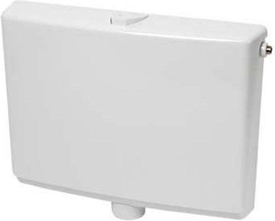 Wisa 500 Laaghangend Reservoir - Single Flush - 6/9 Liter - Instelbaar - Wit