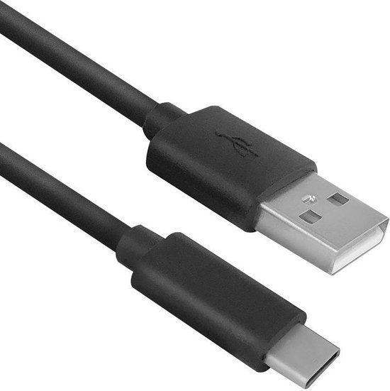 ACT USB-C naar USB 2.0 A Kabel - 1 meter - Zwart