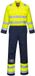 Portwest Bizflame Work Hi-Vis Antistatische Overall BIZ7 - Geel/Marine - XXXL