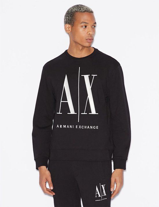 Armani Exchange 8nzmpa_zj1zz Sweater Zwart L Mannen