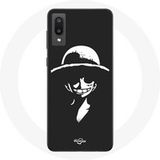 Maniacase Etui voor Samsung Galaxy A02 One piece Manga Luffy Art